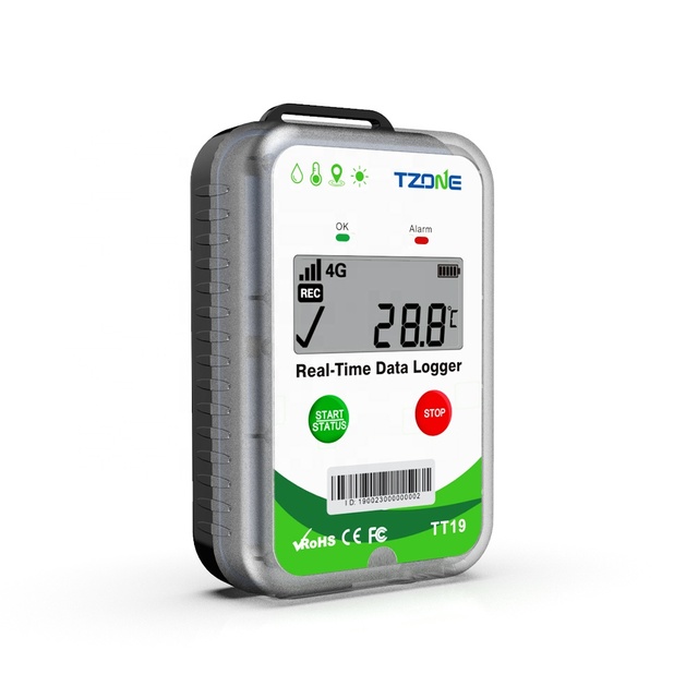 Asset GPS tracker 4G Online Temperature Data Recorder