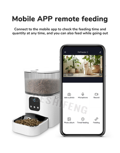 En Çok Satan 3L Otomatik Evcil Hayvan Besleyici Toptan Köpek Kedi Mama Dağıtıcısı Wifi Uygulamalı Akıllı Kamera Çevre Dostu Plastik Malzeme - Product Image 4