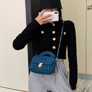 Nouveau sac à main tendance, sac tissé à la main, sac célèbre sur internet pour femmes, sac à main pour femmes - Product Image 3