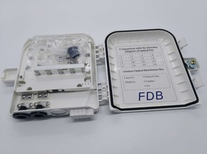Gran oferta 86 interior ftth box 12 core fibra óptica caja de terminación de fibra óptica 24 puertos - Product Image 5