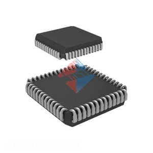 Original Embedded 52 LCC <strong>AT89C5130A</strong>-<strong>S3SUM</strong> Buy Electronics Components Online - Product Image 1