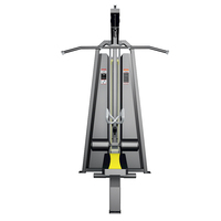 Máquina de Ejercicios Ajustable de Acero para Entrenamiento de Fuerza - Uso Comercial, Polea de Tracción, Remo Bajo 	   Equipos para Gimnasios
