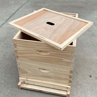 2025 bois Offre Spéciale 2/3 couches Langstroth ruche avec nouvel état 8/10 cadres en bois, meilleur prix