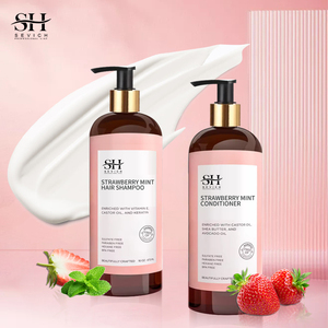 Aloe Vera Bộ chăm sóc tóc Sulfate miễn phí nhãn hiệu riêng hữu cơ tăng trưởng tóc dầu gội và điều hòa - Product Image 6