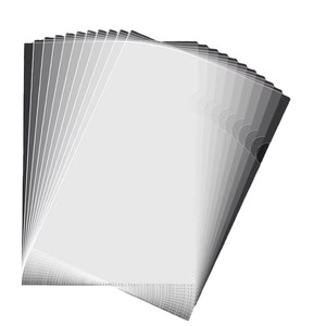 Borsa Portadocumenti Trasparente Impermeabile a Forma di <span class=keywords><strong>L</strong></span>, Formato A4, Custodia per Archivio Personalizzata - Product Image 3