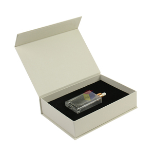 Magnetic Hair Box Custom Brand Logo Book Shape Magnetic Closure Rigid Cardboard Paper Hair Oil Box Packaging