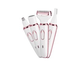Brosse de massage électrique multifonctionnelle 4 en 1, rechargeable par USB, pour nettoyer les poils et éliminer les callosités Équipement de beauté
