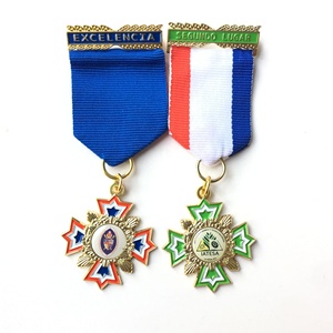 <span class=keywords><strong>El</strong></span> diseño de su propio deporte correr una maratón de acabado de aleación de Zinc medalla con cordón - Product Image 2