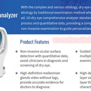 Instrumento de Examen Ocular Completo de Alta Precisión con Infrarrojos Rojos para Ojos Secos, Equipo Oftálmico, Analizador de Superficie Ocular DEA60 - Product Image 3