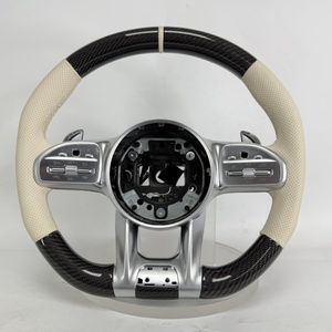 Volante in Pelle con Pulsanti Multifunzione per <span class=keywords><strong>Mercedes</strong></span> <span class=keywords><strong>Serie</strong></span> A, <span class=keywords><strong>B</strong></span>, C, E, S, G, V, CLS, GLC, GLE, GLS, GLA, W204, W205, W211, W212 - Product Image 6