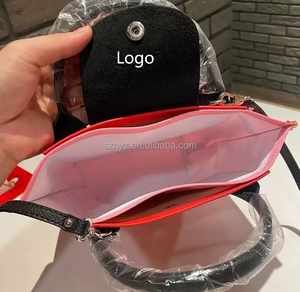 Bolso trenzado de nailon duradero, bolso hecho a mano, bolso de mano de gran capacidad para mujer, diseño de Color de contraste a la moda, elegante y práctico - Product Image 6