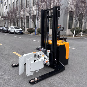 स्नूसी एसी मोटर पूर्णाल्य हैंडल 1500 किलोग्राम इलेक्ट्रिक राइडर गोदाम के लिए एपिलाडोर ड्रम क्लैंप स्टेकर - Product Image 4