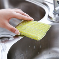 Éponge métallique multi-usages pour la vaisselle et le nettoyage des casseroles, idéale pour le récurage et le lavage – Le roi du nettoyage domestique