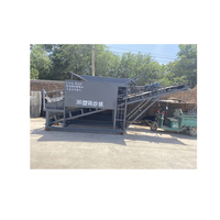 Petit tamis rotatif à tambour, mini séparateur de sable aurifère, machine de criblage pour déchets MSW et compost