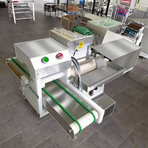 Machine de filetage de brochette de viande de barbecue Machine de kebab de Doner Machine de ficelle de port de viande automatique - Product Image 5