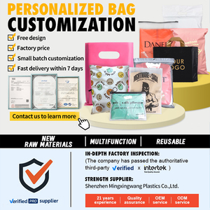 Túi <span class=keywords><strong>zip</strong></span> đựng quần áo có logo tùy chỉnh, chất liệu mờ đen nhám, bán trong suốt, khóa kéo - Product Image 5