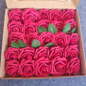 Têtes <span class=keywords><strong>de</strong></span> Fleurs Artificielles en Mousse PE avec Tige pour Fête <span class=keywords><strong>de</strong></span> Mariage, Décorations <span class=keywords><strong>de</strong></span> Fête Prénatale, Bouquet <span class=keywords><strong>de</strong></span> Mariée, 25 Pièces - Product Image 5