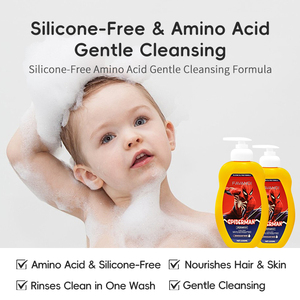 Shampoo sans silicone FANANDI AMINO ACID pour ENFANTS GARÇONS Nourrit les cheveux et la peau Nettoyage doux - Product Image 5