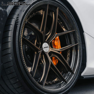 Rin Personalizado de Aleación Forjada de Fibra de Carbono de 18-24 Pulgadas, Plato Cóncavo Profundo con 5x114.3-5x130 5x120 5x127, Nuevo, ET de 35mm-40mm, PCD de 100mm - Product Image 1