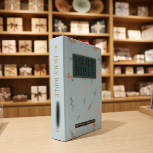 Biblia Sagrada de Tapa Dura OEM en Oferta, Biblia de Iglesia de Alto Rendimiento, Impresión de Libros Bíblicos, Diseño con Logotipo Personalizado en Relieve, Papel y Cartón - Product Image 1