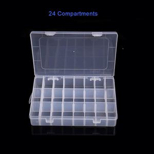 Organizador de Cajas Ajustable de 5 a 36 Compartimentos, Caja de Almacenamiento de Plástico de 3 Capas, Organizador de Joyas, Pendientes, Cuentas y Tornillos - Product Image 2