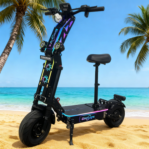 Trottinette électrique pliable puissante G14, batterie 72V 40Ah 50Ah 60Ah 80Ah 100Ah, contrôle par application NFC, frein hydraulique, roues de 13'' et 14'' - Product Image 1