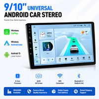 Autoradio Android T100 OEM d'usine, 2 Din, écran tactile, autoradio stéréo, CarPlay sans fil, Android Auto, navigation GPS, lecteur multimédia