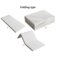 Matelas pliant contemporain Skylee Eco-Friendly 4D POE en polymère pour chambre, école, hôtel, usage domestique, mobilier