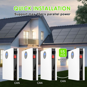 10 Years Warranty 51.2V 100AH Solar Power Wall <b>Battery</b> 48V 5KWH Solid State Solar Rechargeable LiFePO4 <b>Battery</b> - Product Image 4
