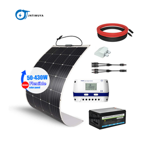 JNTIMUYA système <span class=keywords><strong>solaire</strong></span> à <span class=keywords><strong>panneau</strong></span> Flexible, <span class=keywords><strong>kit</strong></span> de balcon rv 100W <span class=keywords><strong>200W</strong></span> 300W contrôleur <span class=keywords><strong>solaire</strong></span> pour chargeur de <span class=keywords><strong>batterie</strong></span> 12V/24V, <span class=keywords><strong>Kit</strong></span> de bateau de camping-car domestique - Product Image 1