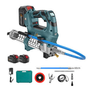 двойной насос для смазки с литиевой батареей Электрический смазочный пистолет автоматический беспроводной смазочный пистолет - Product Image 5