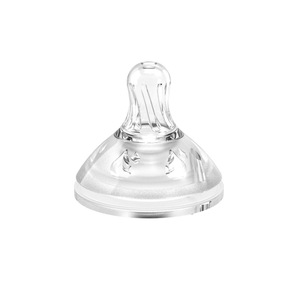 <span class=keywords><strong>Chupete</strong></span> de pezón de <span class=keywords><strong>silicona</strong></span> de 50mm sin BPA para bebés anticólicos de 0 a 12 meses - Product Image 1