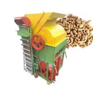 Cosechadora de cacahuetes secos y húmedos para uso agrícola, mini máquina de recolección de cacahuetes