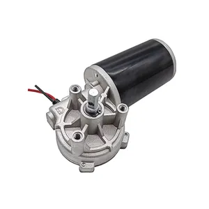 Motoriduttore a vite senza fine 12v 24v azionamento a vite senza fine Micro spazzola motore spazzolino elettrico motore a spazzole Dc E bici 63L/R nero IE 1