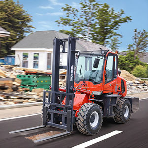 Carretilla elevadora diésel de 5 toneladas CE ISO9001 Industria minera de construcción Gran capacidad de carga Carretilla elevadora de motor de alta eficiencia - Product Image 4