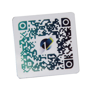 Tùy chỉnh in tưởng niệm mã QR lập trình <span class=keywords><strong>NFC</strong></span> Tag RFID nhãn dán - Product Image 1
