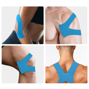 Thể thao kinesiology băng cuộn 95% cotton không thấm nước cắt sẵn băng cho bóng rổ cơ bắp thể thao Băng - Product Image 5
