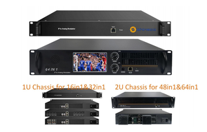 32 en <span class=keywords><strong>1</strong></span> <span class=keywords><strong>TV</strong></span> por cable digital PAL NTSC 64 canales IP a modulador analógico - Product Image 2