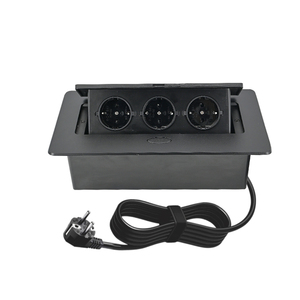 Durevole Pop up universale da tavolo da tavolo presa elettrica da scrivania presa Pop up presa di corrente per cucina e ufficio - Product Image 3