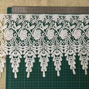 Mới beautifical thêu ren <span class=keywords><strong>TRIM</strong></span> Polyester ren <span class=keywords><strong>TRIM</strong></span> bền ren 2022 thiết kế - Product Image 2