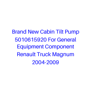 <span class=keywords><strong>Pompe</strong></span> de relevage de cabine neuve 5010615920 pour composant d'équipement général camion <span class=keywords><strong>Renault</strong></span> Magnum 2004-2009 - Product Image 1