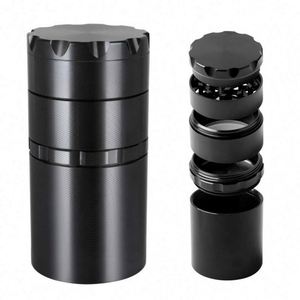 Aluminum <b>Herb</b> <b>Grinder</b> With Storage Jar One to More Kit Metal Tobacco <b>Grinder</b> - Product Image 1