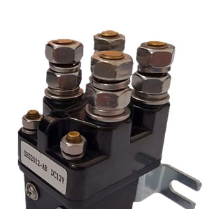 Contacteur électromagnétique SES2012-AB DC 12V 3 phases, montage sur rail DIN pour commande de moteur - Product Image 1