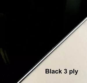 Custom 12x17 Inch 4Ply <strong>Abalone</strong> Scratch Plate <strong>Sheet</strong> Blank Guitar Pickguard Material for Electric Guitar Bass Parts DIY - Product Image 5