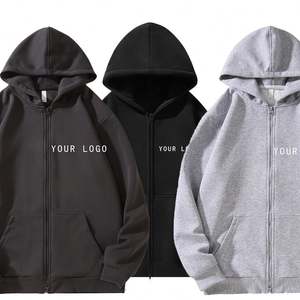 Conjunto de Sudadera con Capucha Deportiva Casual para Hombre, Directo de Fábrica, Unisex, Gruesa, de Algodón, Estilo Urbano - Product Image 1