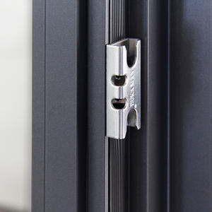 ประตูบานกระจกสองด้านสำหรับประตูทางเข้ากระจกสองชั้นแบบพับได้กรอบบางขนาดใหญ่ - Product Image 4