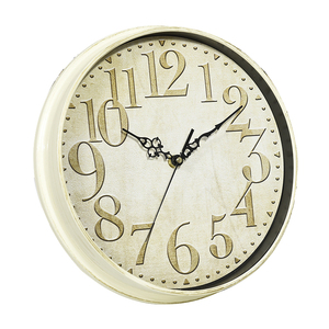 Oem/ODM 12 Inch Phong Cách Cổ Thạch Anh <span class=keywords><strong>Analog</strong></span> Đồng Hồ Treo Tường Trang Trí Nội Thất Với Biểu Tượng Tùy Chỉnh Im Lặng Nhựa Đồng Hồ Treo Tường - Product Image 6