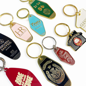 Khuyến Mại Kim Loại Móc Chìa Khóa Biểu Tượng Tùy Chỉnh Keyring Thiết Kế Dễ Thương Vòng Chìa Khóa Kawaii Men Bong Bóng Trà Sữa Boba Keychain Phụ Kiện - Product Image 6