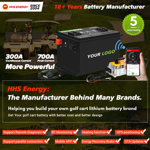HHS baterai Keranjang Golf Lithium LiFePO4 36V/48V/72V 200Ah dengan 6000 siklus bersertifikat CE - Product Image 5