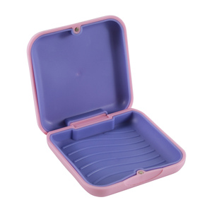 Estuches de Plástico <span class=keywords><strong>para</strong></span> Retenedores Dentales con Logotipo Personalizado, Espejo, Blanqueamiento Dental, Grado Alimenticio, Cierre Magnético, Dentaduras Postizas, Uso Doméstico, Adulto - Product Image 1
